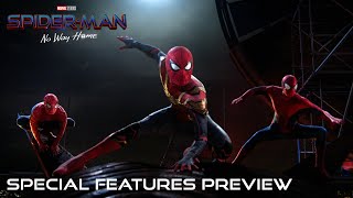 SPIDERMAN NO WAY HOME  Special Features Preview [upl. by Otrebilif]