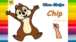 Cómo dibujar Chip de Chip y Dale fácil paso a paso [upl. by Olracnaig942]