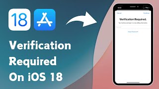 How to Fix Verification Required Problem On iPhone iOS 18 2024 [upl. by Nyret]