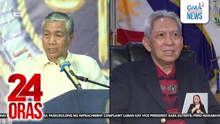 DOJ Usec Andres nakipagugnayan na sa Ombudsman dahil sa aniyay miscommunication  24 Oras [upl. by Pokorny140]