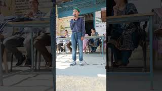 Cluster Level Bal Mela  GSSS Loh Tikri  Local song Sharmiliye Laadiye by student of GMS Nakrod [upl. by Narol]