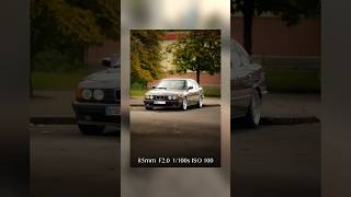 Autofotos verschenken BMW E34 🔥 auto photography fotografie pov sony [upl. by Frohne155]