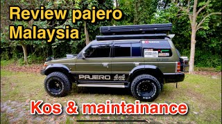 kos amp maintainance pajero v6  pajero life 4x4 pajeromodifikasi offroad camping [upl. by Immaj]