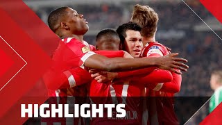 SAMENVATTING  PSV  FC Groningen [upl. by Justinian]