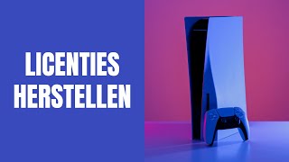 Kun je een game niet openen op je PS5 Probeer de licentie te herstellen [upl. by Einaled]