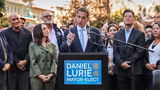 Daniel Lurie is San Franciscos new mayorelect [upl. by Eyanaj]