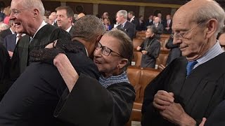 Justice Ruth Bader Ginsburg President Obama and I Got Along Famously [upl. by Asselem]