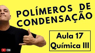 Polímeros de Condensação Reações PET Náilon66 Kevlar Baquelite etc  Aula 17 Química III [upl. by Kara-Lynn]