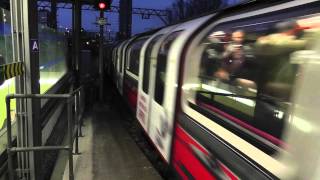 Digital TV Advert Central Line 1992TS 91055  91063 Departing Stratford [upl. by Ankney]