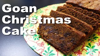 PLUM CAKE  CHRISTMAS SWEETS  GOAN CHRISTMAS CAKE [upl. by Trebled]