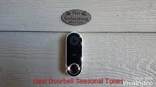 NEW 2019 Nest Doorbell Themes  Seasonal Doorbell Tones [upl. by Doris]