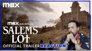 Salems Lot  Official Trailer Reaction [upl. by Rehctaht]