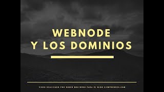 Webnode ¿Es necesario Transferir un Dominio existente con ellos [upl. by Kiernan]