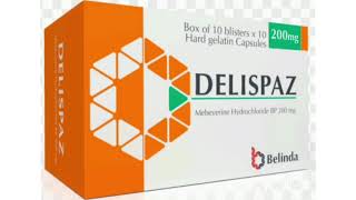 DELISPAZ Capsule Mebeverine Hydrochloride BP 200 mg [upl. by Pravit]