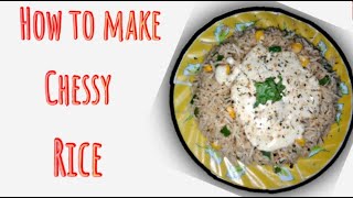 Food CheessyRiceRecipe Foodie HOW TO MAKE CHEESY RICE  CHEESY RICE RECIPE [upl. by Iraj]