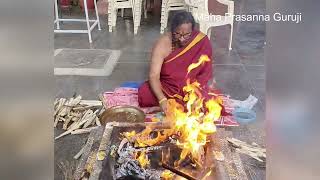 Dhumavati Maha Mantra Homam  Maha Prasanna Guruji [upl. by Emmye]