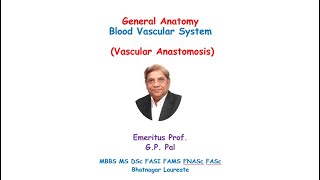 IN HINDI Vascular anastomosis [upl. by Shutz]