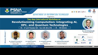 Revolutionizing Computation Integration AI HPC and Quantum Technologies  PSNACET IT [upl. by Ailliw749]