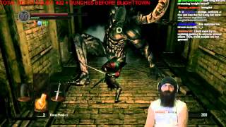 Dark Souls Catacombs Titanite Demon Blind Playthrough [upl. by Asiilanna421]