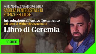 Introduzione allAntico Testamento Il libro di Geremia 🔴 LIVE STUDIO  Parte 1 [upl. by Candida]