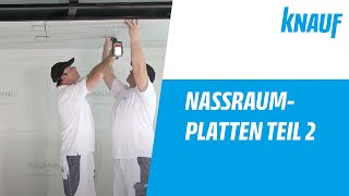 Knauf AQUAPANEL® Cement Board verarbeiten Teil 2  Fugentechnik an Wand und Decke [upl. by Zoeller]