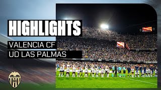 VALENCIA CF  UD LAS PALMAS  RESUMEN DEL PARTIDO  JORNADA 10 LALIGA EA SPORTS 20242025 [upl. by Siramad45]