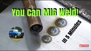 Learn How to MIG Weld Automotive Sheet Metal in 5 Minutes [upl. by Pliske]