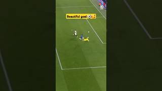 I thought the ball went out🤣 beautiful goal Chelsea ⚽🥰football chelsea goals shorts soccer [upl. by Anatol]