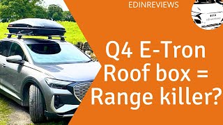 Audi Q4 ETron Roof Box Range Kamei 510 [upl. by Bouley]