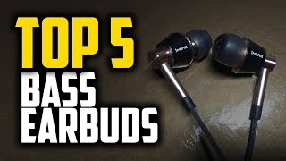 Best Bass Earbuds in 2019  5 Great Options For Bass Music Lovers [upl. by Inasah]