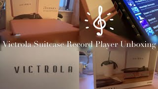 🌸 Video Diary 1 victrola journey record player unboxing [upl. by Anuahsar]