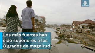 Estos han sido los 5 terremotos más fuertes de la historia [upl. by Farica]