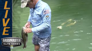 Incredible Spotted Bass bite for Steve Kennedy [upl. by Nelrsa747]