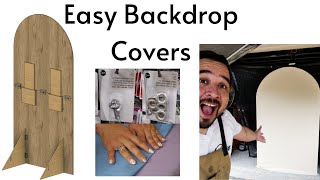 DIY Chiara Backdrop Cover Easy way [upl. by Shuping]