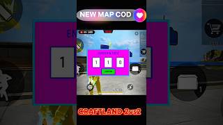 Free fire new craftland paid map code reveal🤯🥶🌪️ how to hack code freefiremax shortshighlight ff [upl. by Eindys]