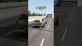 Brake Force Test With Load 1400 KG  BeamNG Drive shorts [upl. by Awe]