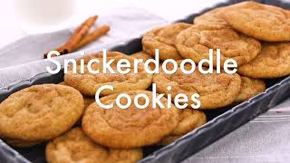 Easy Snickerdoodle Cookie Recipe [upl. by Martainn]