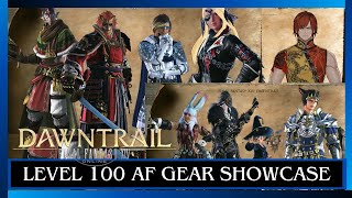 All Job Gear amp Weapons FULL Showcase  Dawntrail  Final Fantasy XIV Online 2024  Square Enix [upl. by Aneeram595]