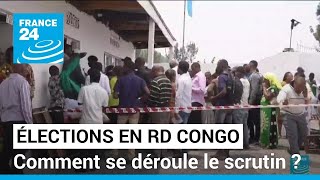 Elections générales en RD Congo  comment se déroule le scrutin  • FRANCE 24 [upl. by Harhay]