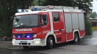 HLF 20 Feuerwehr MeerbuschOsterrath  hauptamtliche Wache [upl. by Hayikat581]