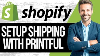 How to Set Up Shipping on Shopify with Printful  Full Tutorial 2024 [upl. by Yttak]