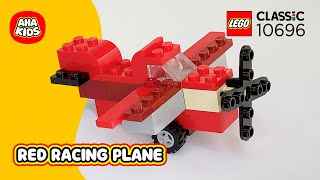 LEGO Classic 10696 Red Racing Plane Building Instructions [upl. by Anirahc677]