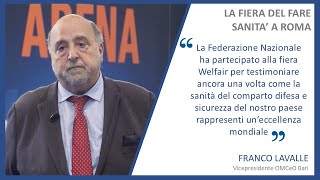 Franco Lavalle su Welfair la fiera del fare Sanità [upl. by Allys]