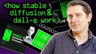 How AI Image Generators Work Stable Diffusion  DallE  Computerphile [upl. by Mathilda787]