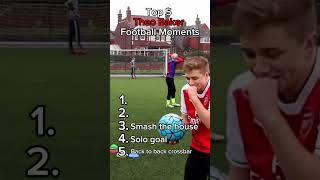 BEST THEO BAKER FOOTBALL MOMENTS [upl. by Nilkcaj784]