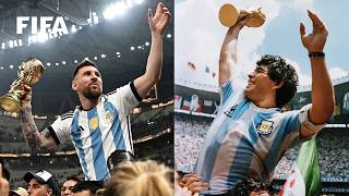 The Best Argentina FIFA World Cup Goals [upl. by Oretna909]