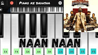 Naan Naan bgm in Piano  Naan Naan bgm ringtone  Naan Naan trending bgm [upl. by Ardna]