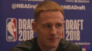 Donte DiVincenzo  PreDraft Media Availability 62018 [upl. by Llerdnad93]