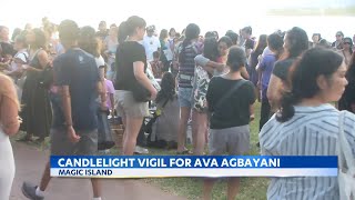 Vigil held for 4yearold Ava Agbayani amid Kapiolani Nurse lockout concerns [upl. by Adele]