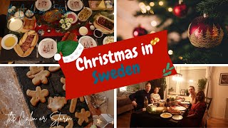 What is Christmas like in Sweden Typical Swedish Christmas Julbord God Jul [upl. by Coughlin]